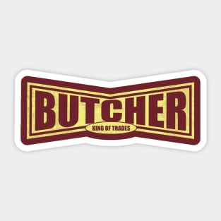 butcher Sticker